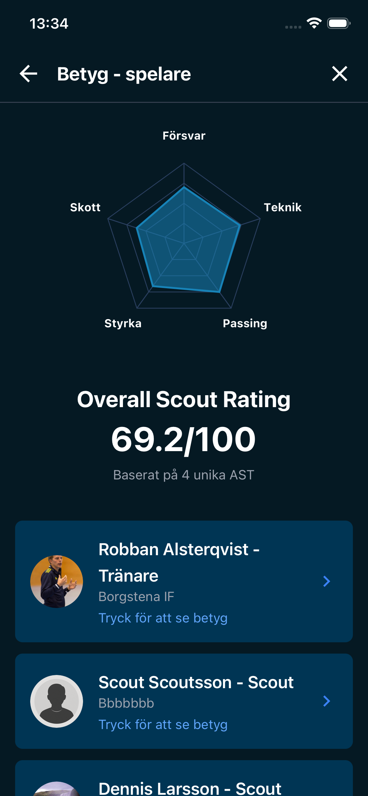 Breakout stats overlay